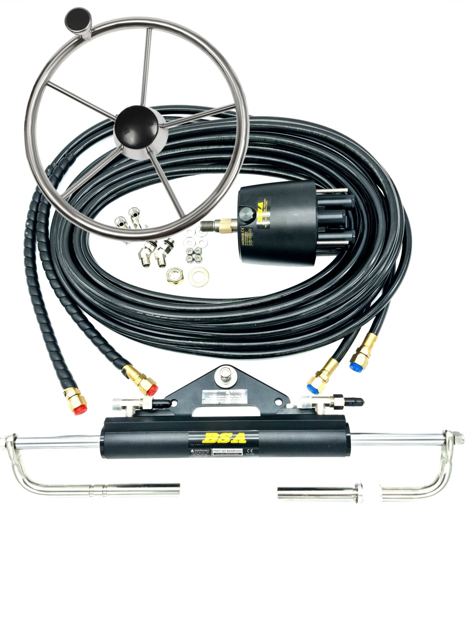 Outboard Hydraulic Steering up to 150HP - Boat Steering Australia