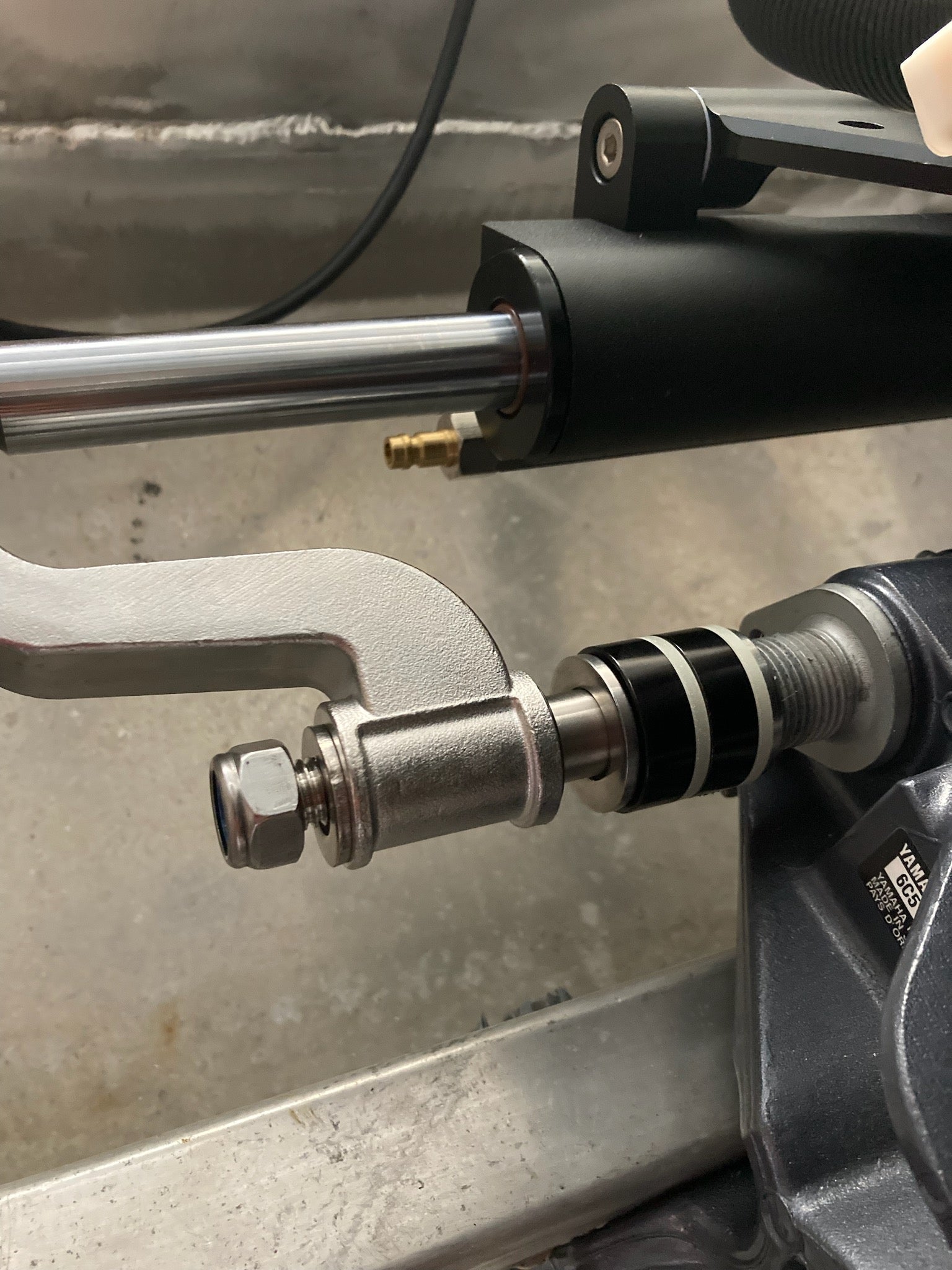 Hydraulic Outboard Heavy Duty Steering Up To 300HP - Boat Steering Australia
