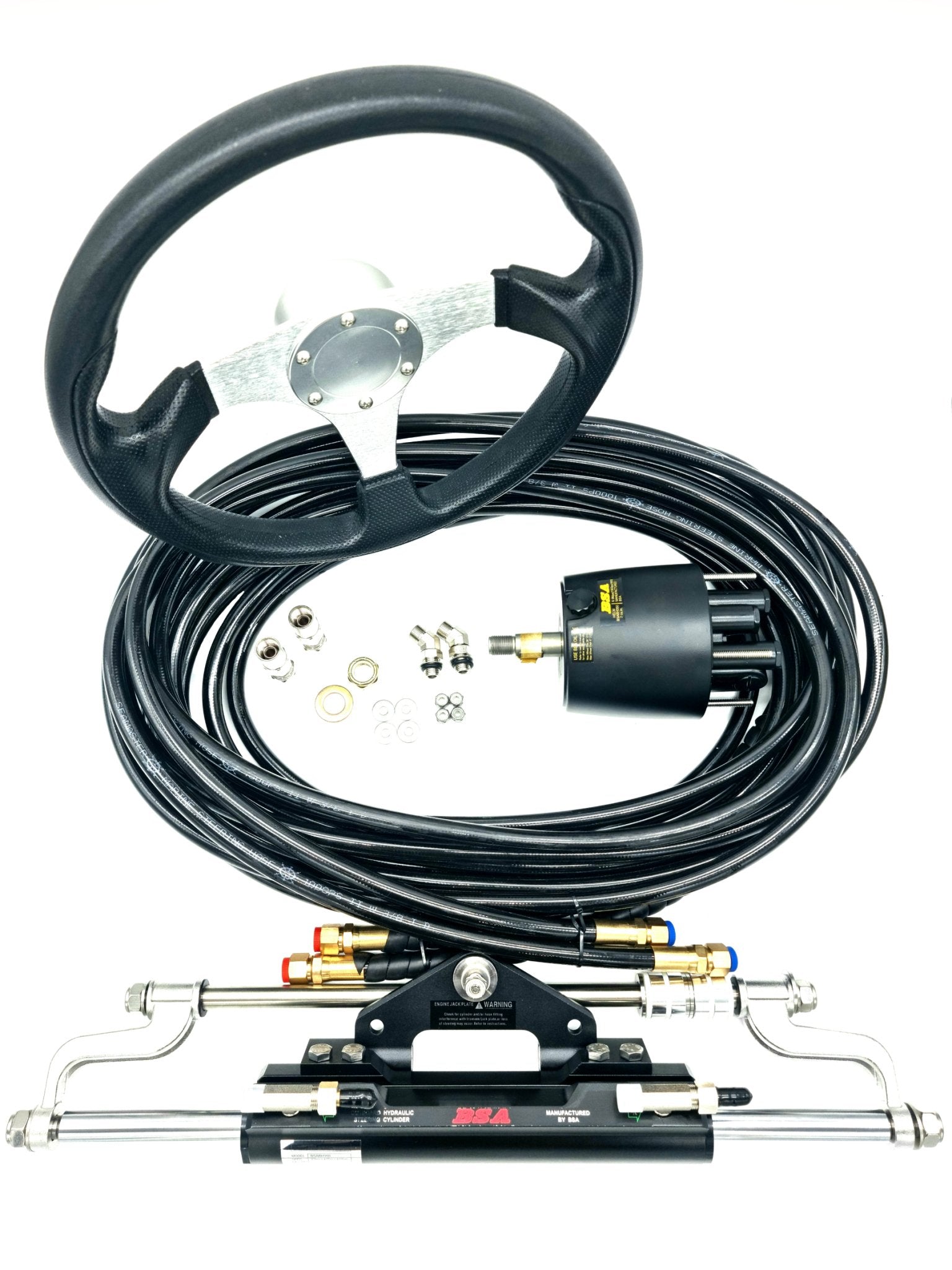 Hydraulic Outboard Heavy Duty Steering Up To 300HP - Boat Steering Australia