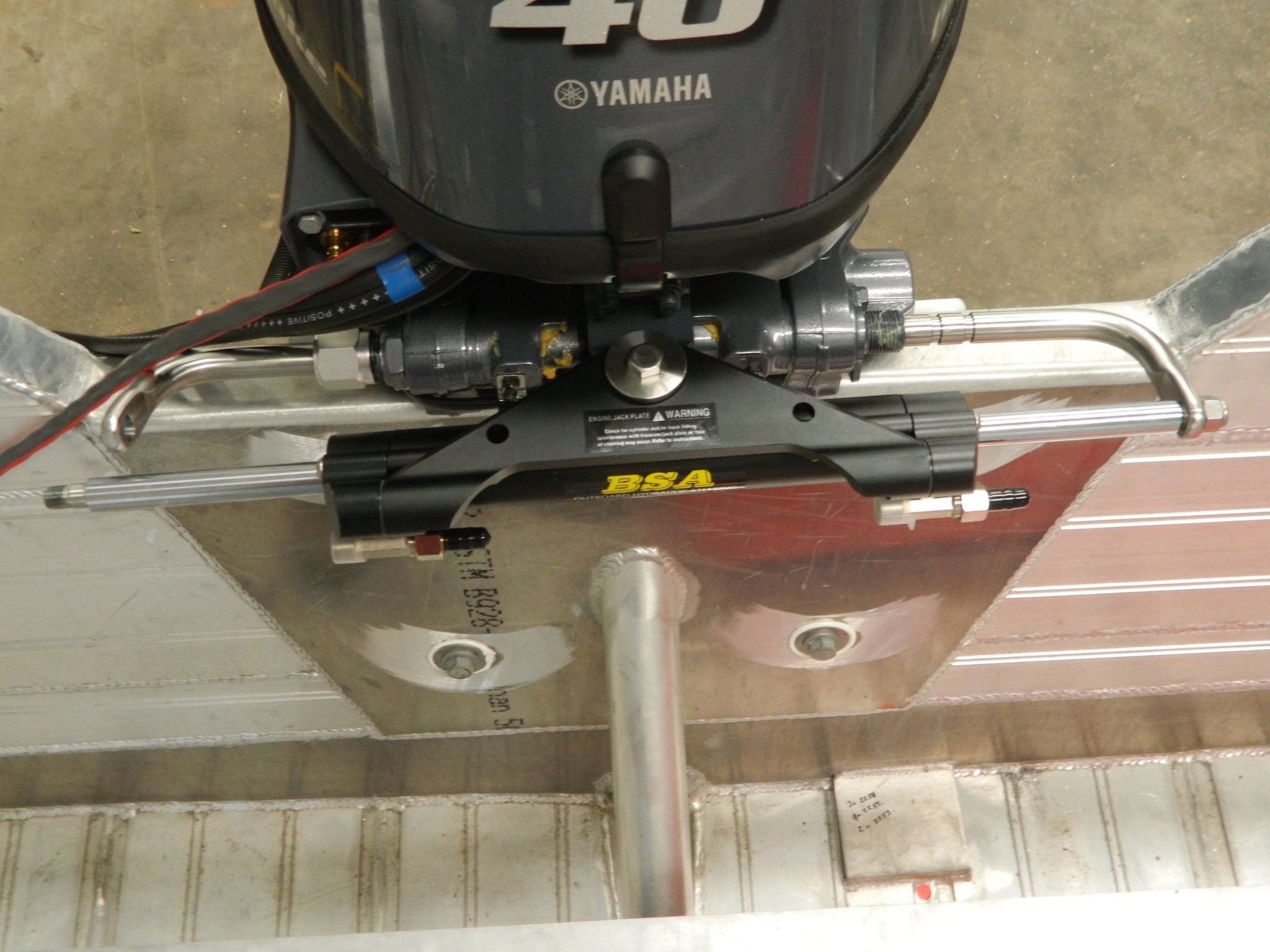 Hydraulic Outboard Motor Steering Kit up to 150HP - Boat Steering Australia