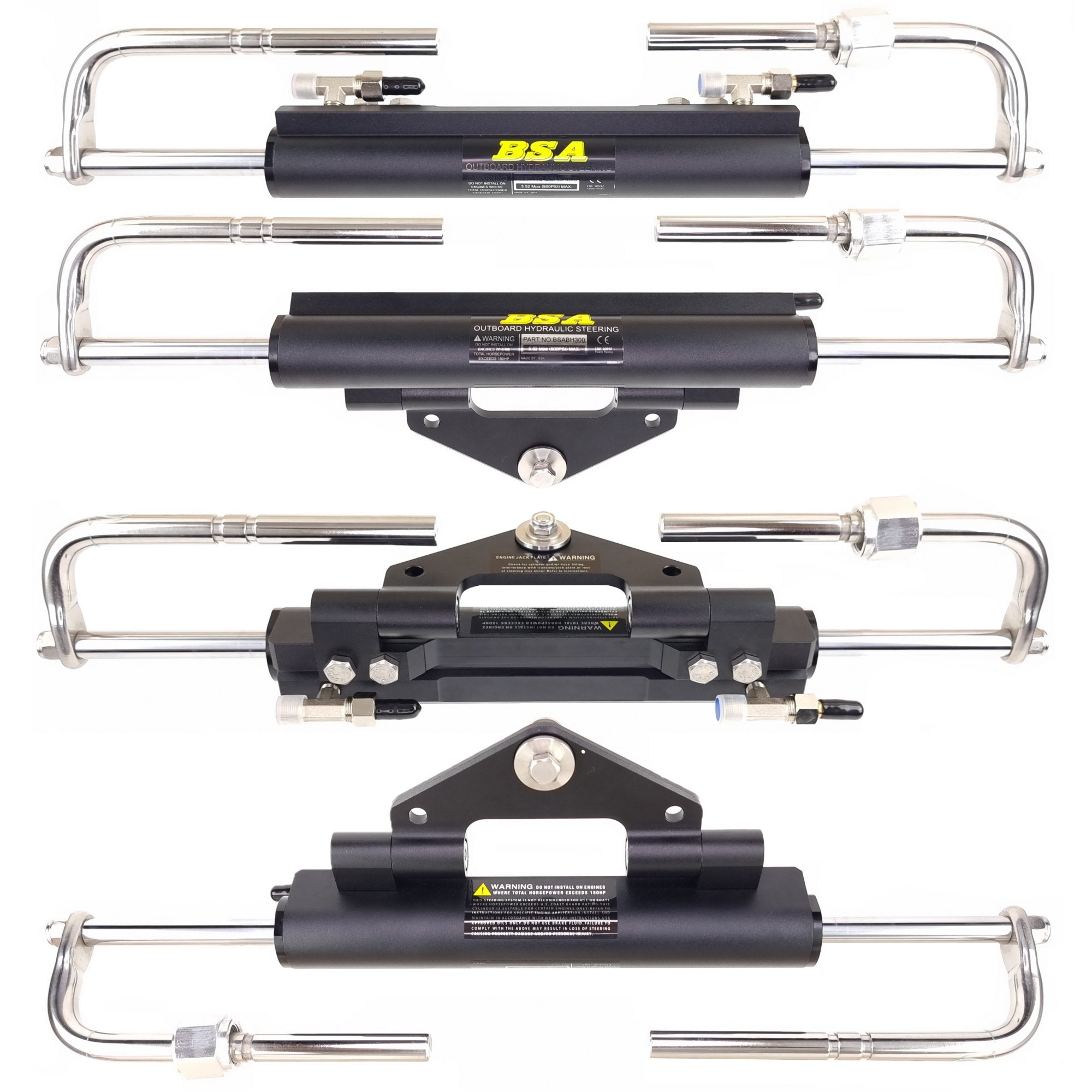Outboard Hydraulic Steering up to 150HP - Boat Steering Australia