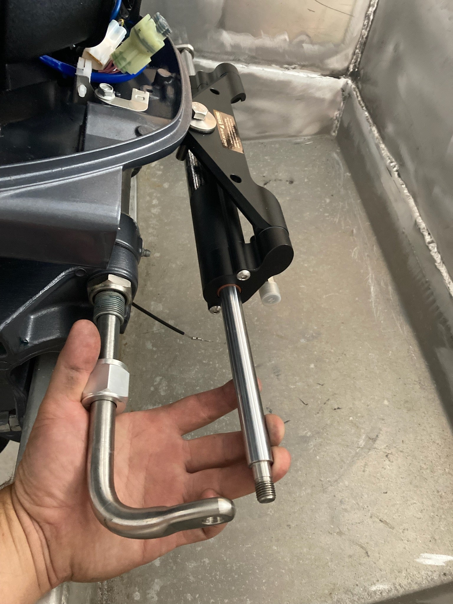 Outboard Hydraulic Steering up to 150HP - Boat Steering Australia