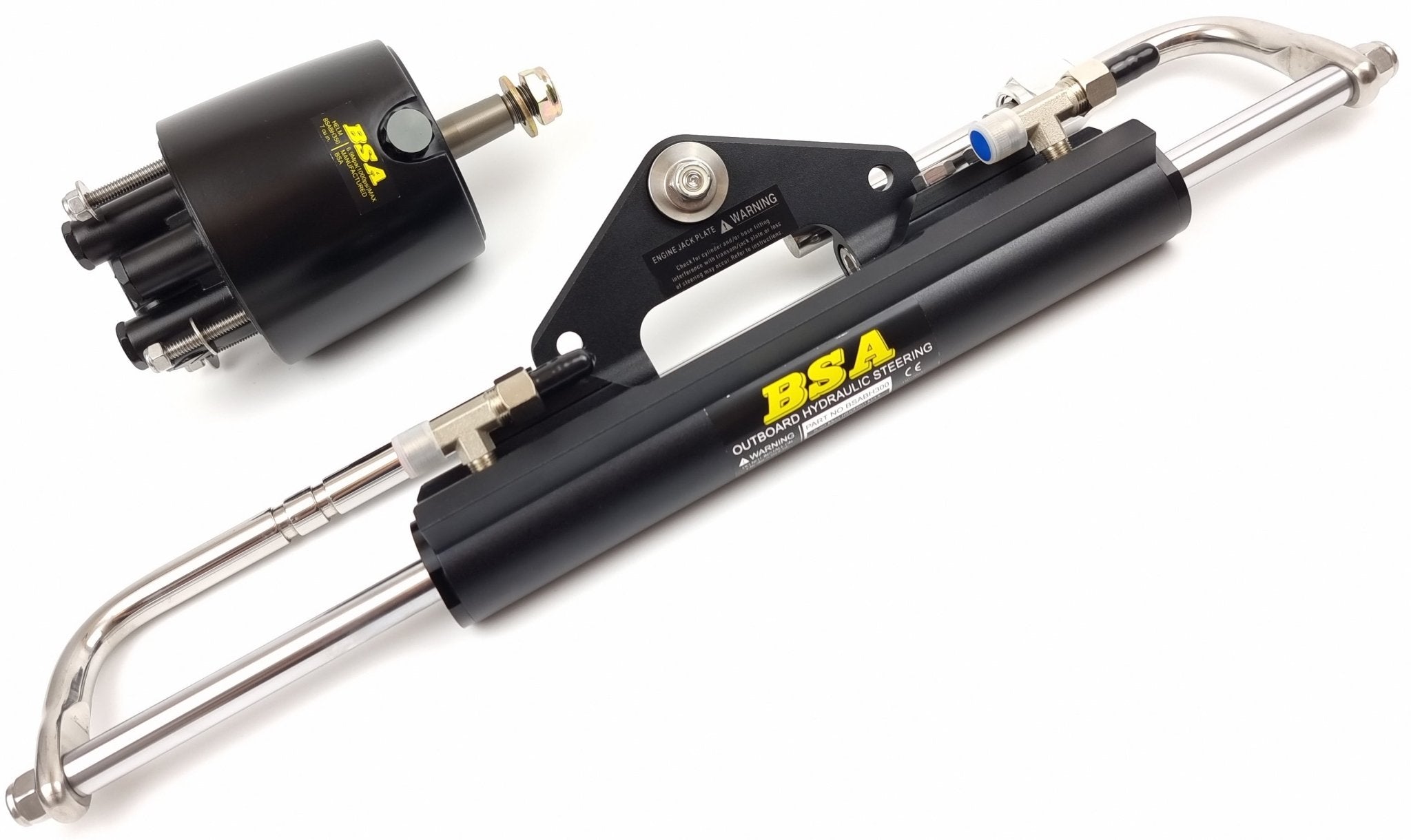 Twin Helm Hydraulic Outboard Motor Steering Kit up to 150HP - Boat Steering Australia
